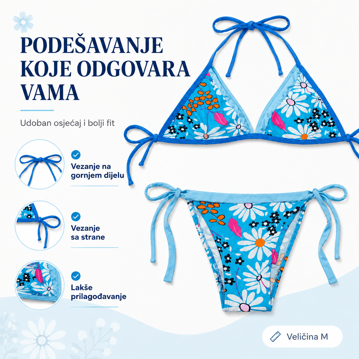 Bikini set s cvjetnim uzorkom – – – slika 5
