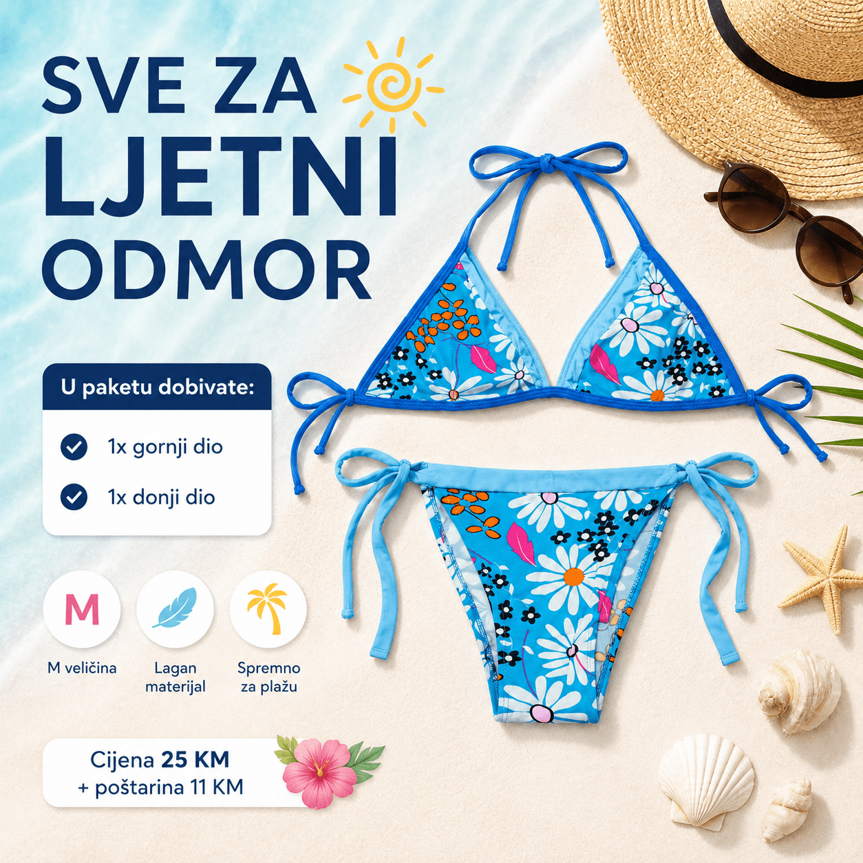 Bikini set s cvjetnim uzorkom – – – slika 7