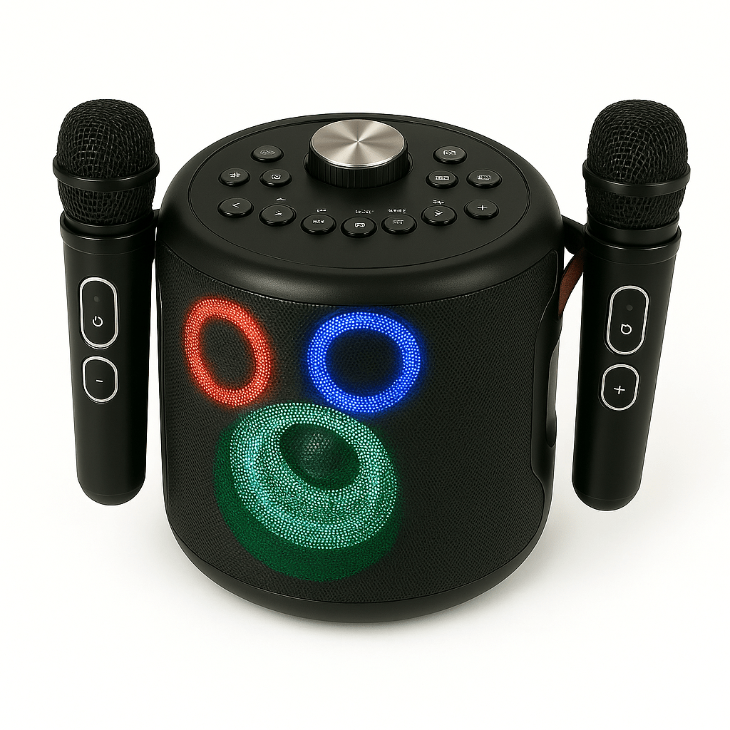 Bluetooth Karaoke Zvučnik s dva mikrofona – – – slika 1