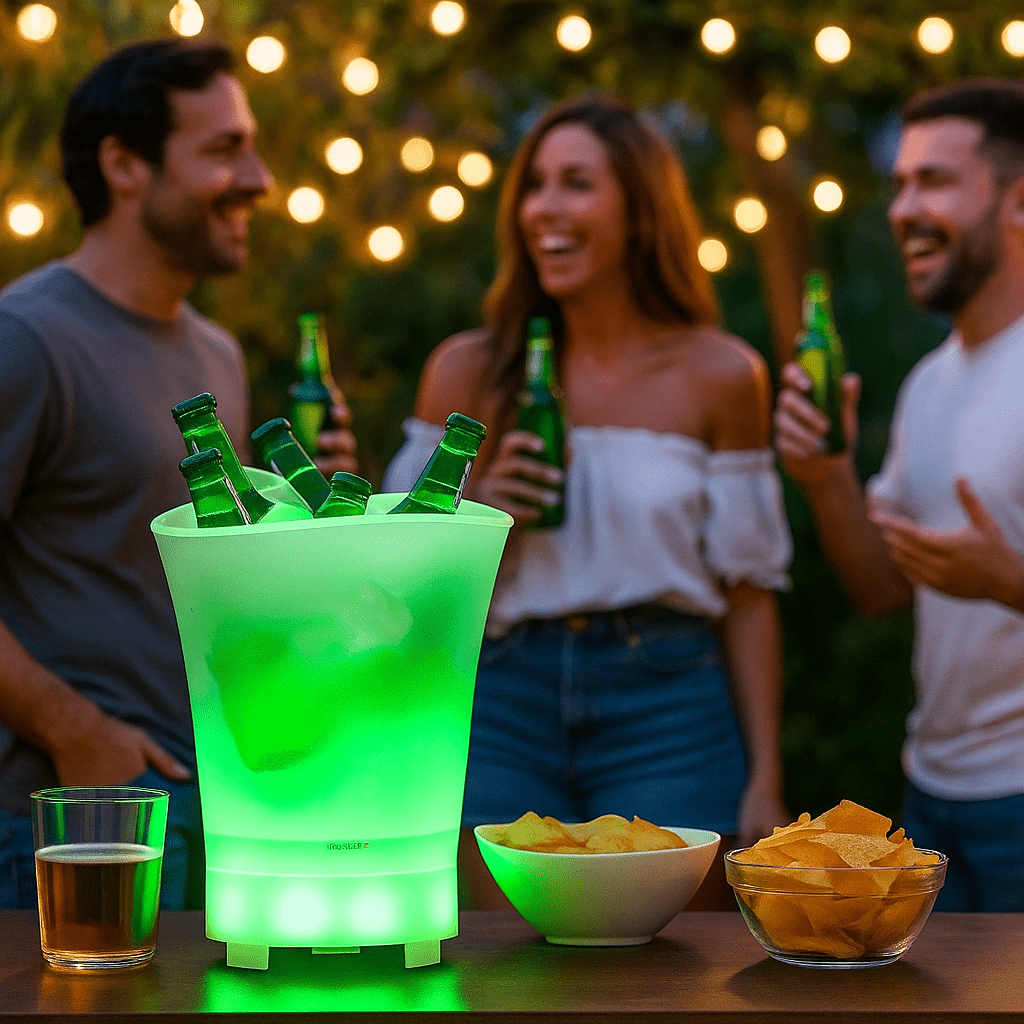 Bluetooth Zvučnik s LED Posudom za Led - SAMO KLIKNI