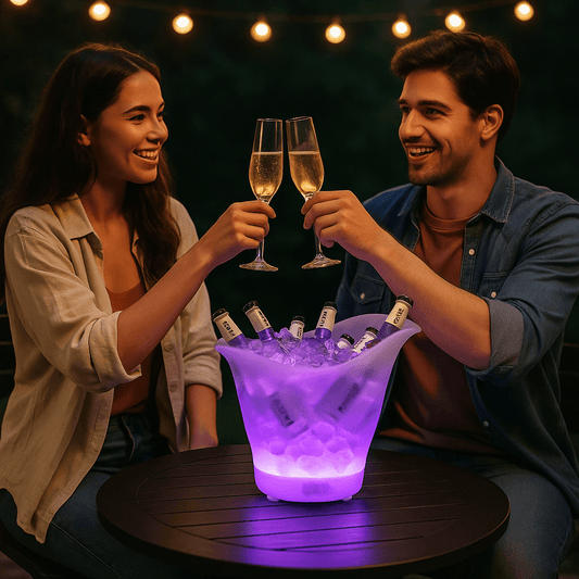 Bluetooth Zvučnik s LED Posudom za Led - SAMO KLIKNI