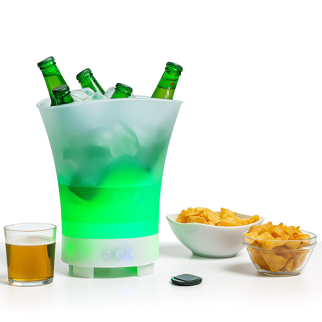 Bluetooth Zvučnik s LED Posudom za Led - SAMO KLIKNI