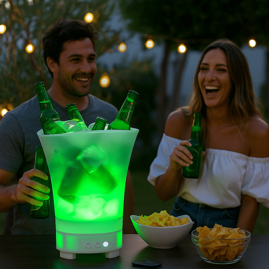 Bluetooth Zvučnik s LED Posudom za Led – – – slika 5