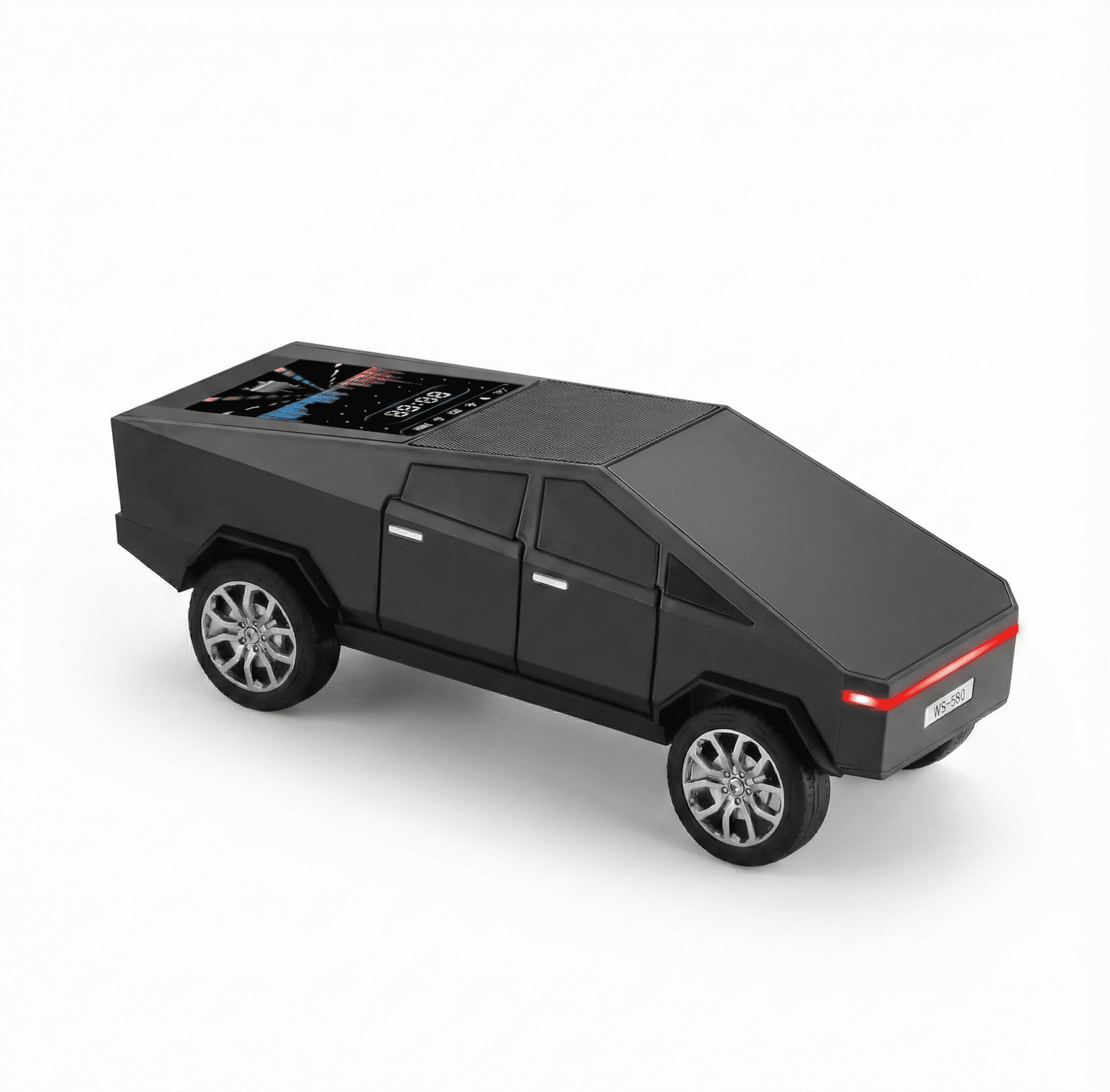 Bluetooth Zvučnik u Cybertruck dizajnu – – Crna – slika 4