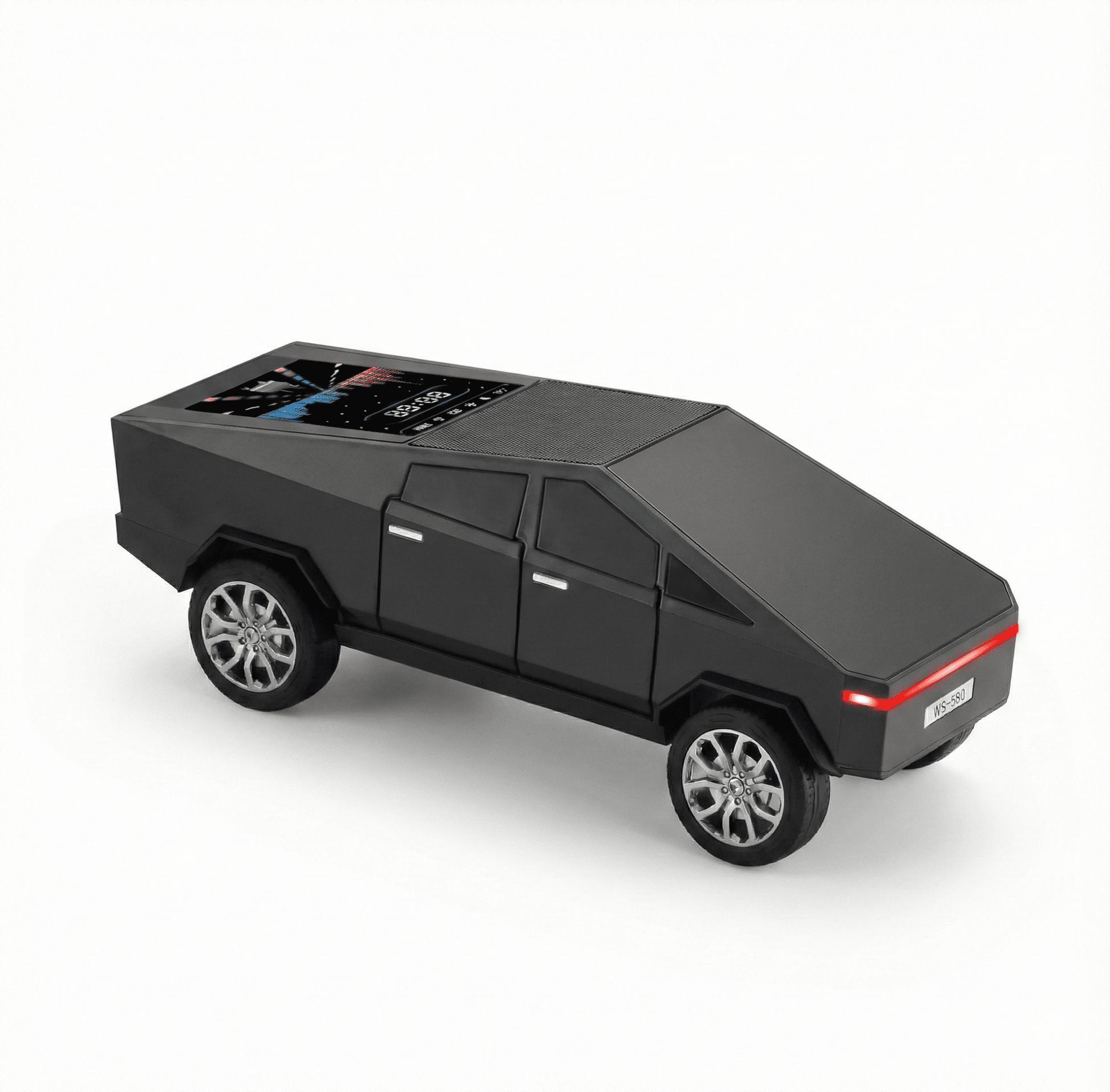 Bluetooth Zvučnik u Cybertruck dizajnu – – Crna – slika 4