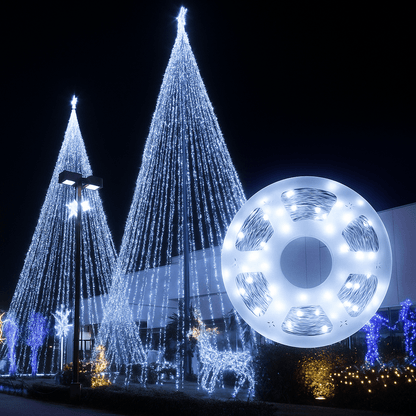 Božićne LED Lampice 50m (500 LED) – – Šarene – slika 20