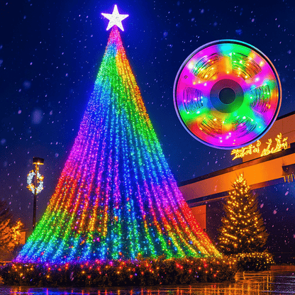 Božićne LED Lampice 50m (500 LED) – – Šarene – slika 7