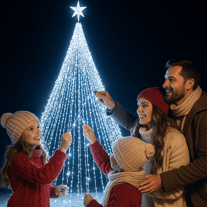 Božićne LED Lampice 50m (500 LED) – – Šarene – slika 10