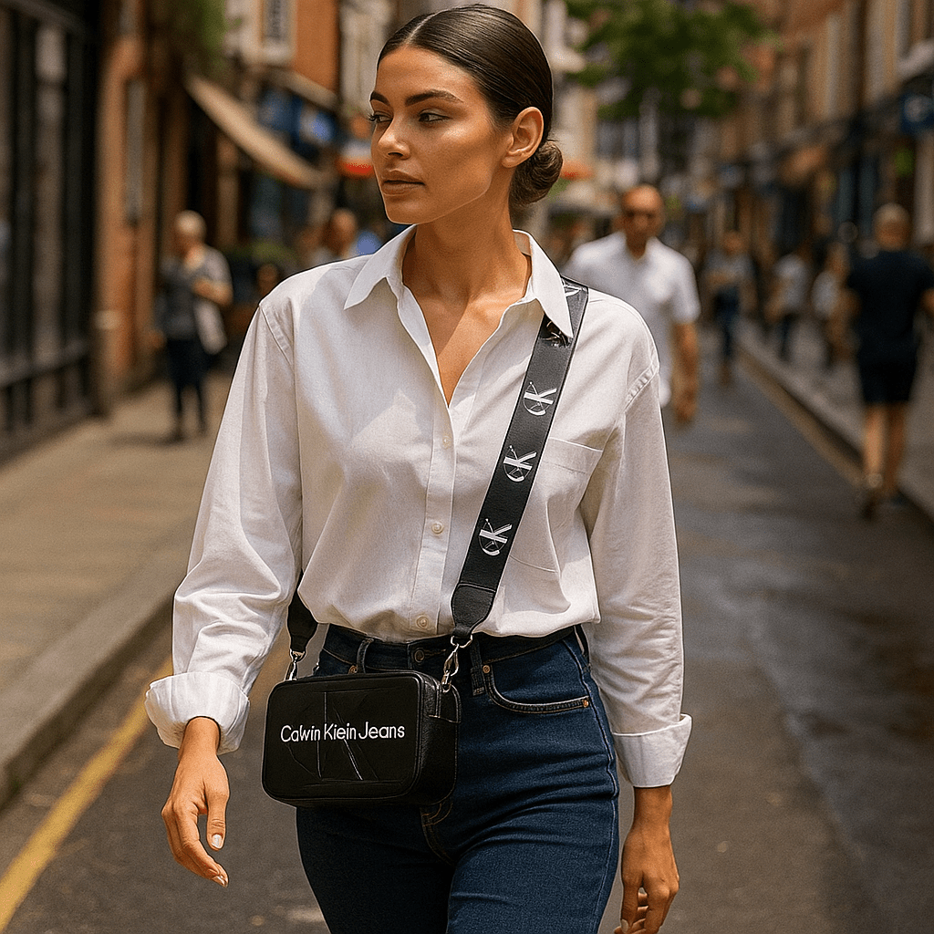 Brendirana Crossbody Torbica – – Smeđa – slika 2
