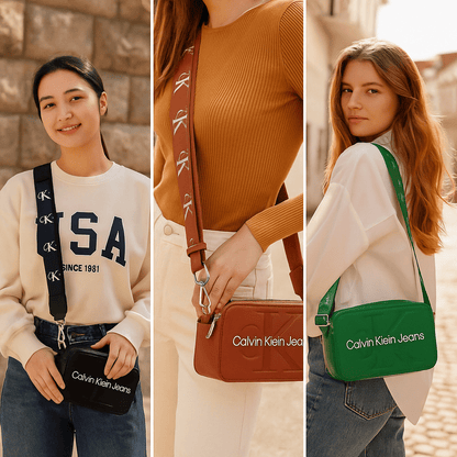 Brendirana Crossbody Torbica – – Crna – slika 8