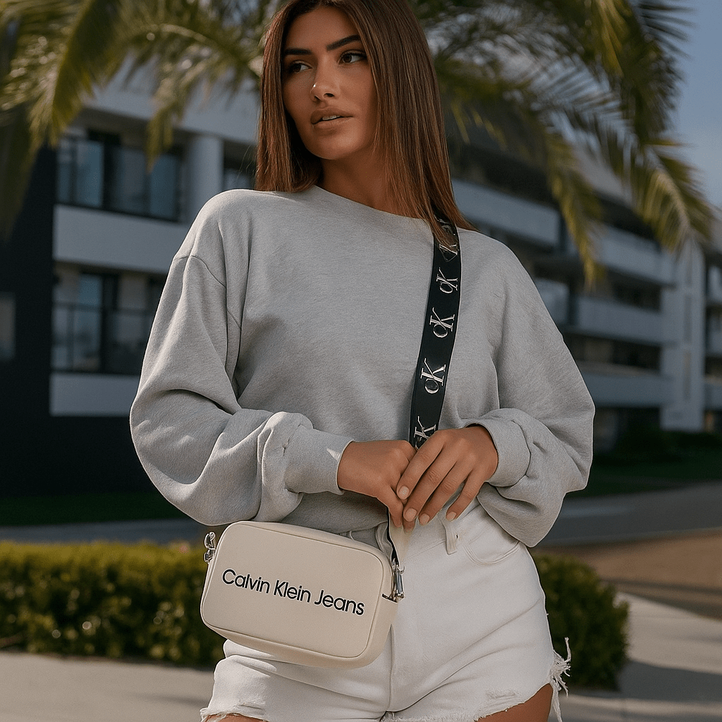 Brendirana Crossbody Torbica – – Crna – slika 9