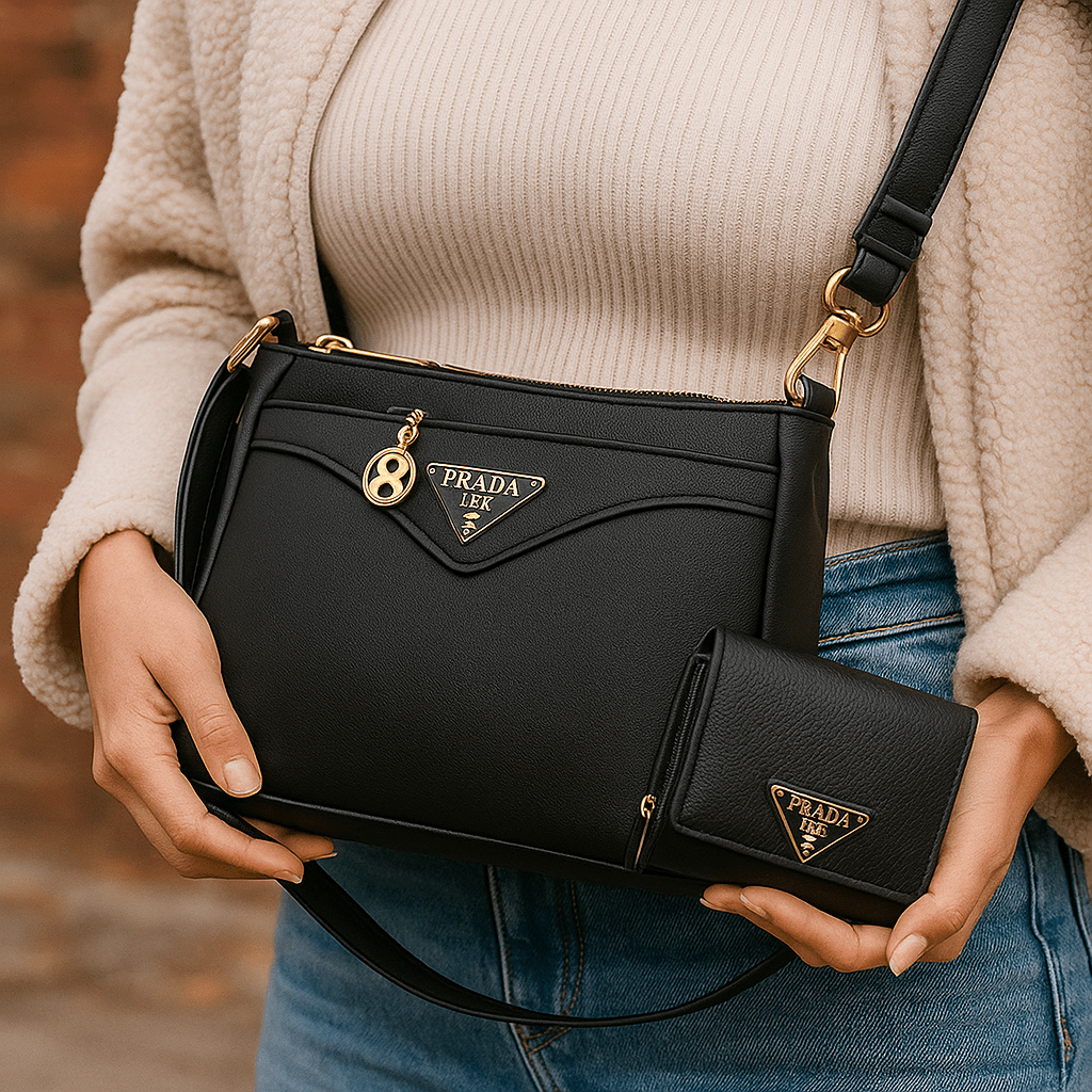 Brendirana Torbica s Novčanikom – – Bijela – slika 6