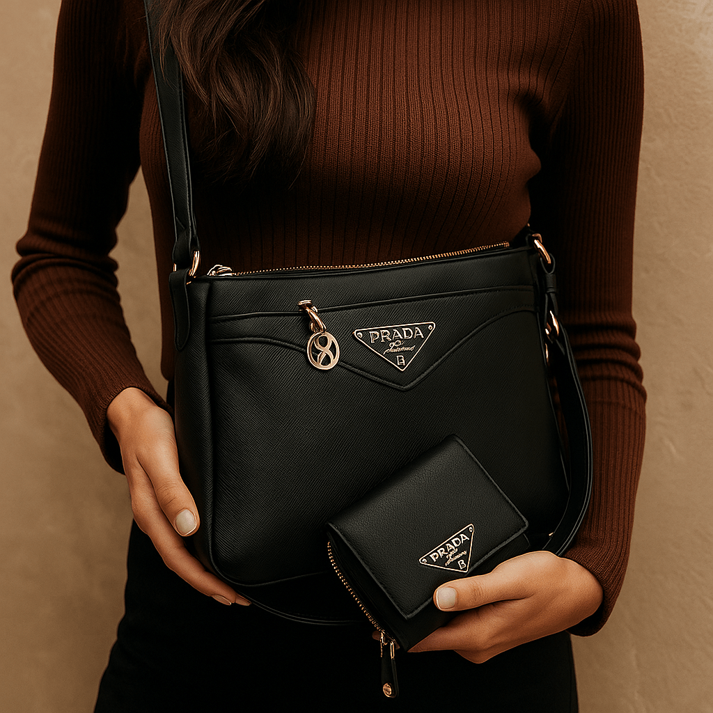 Brendirana Torbica s Novčanikom – – Bijela – slika 7