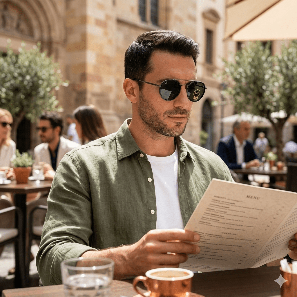 Brendirane okrugle sunčane naočale – – – slika 2