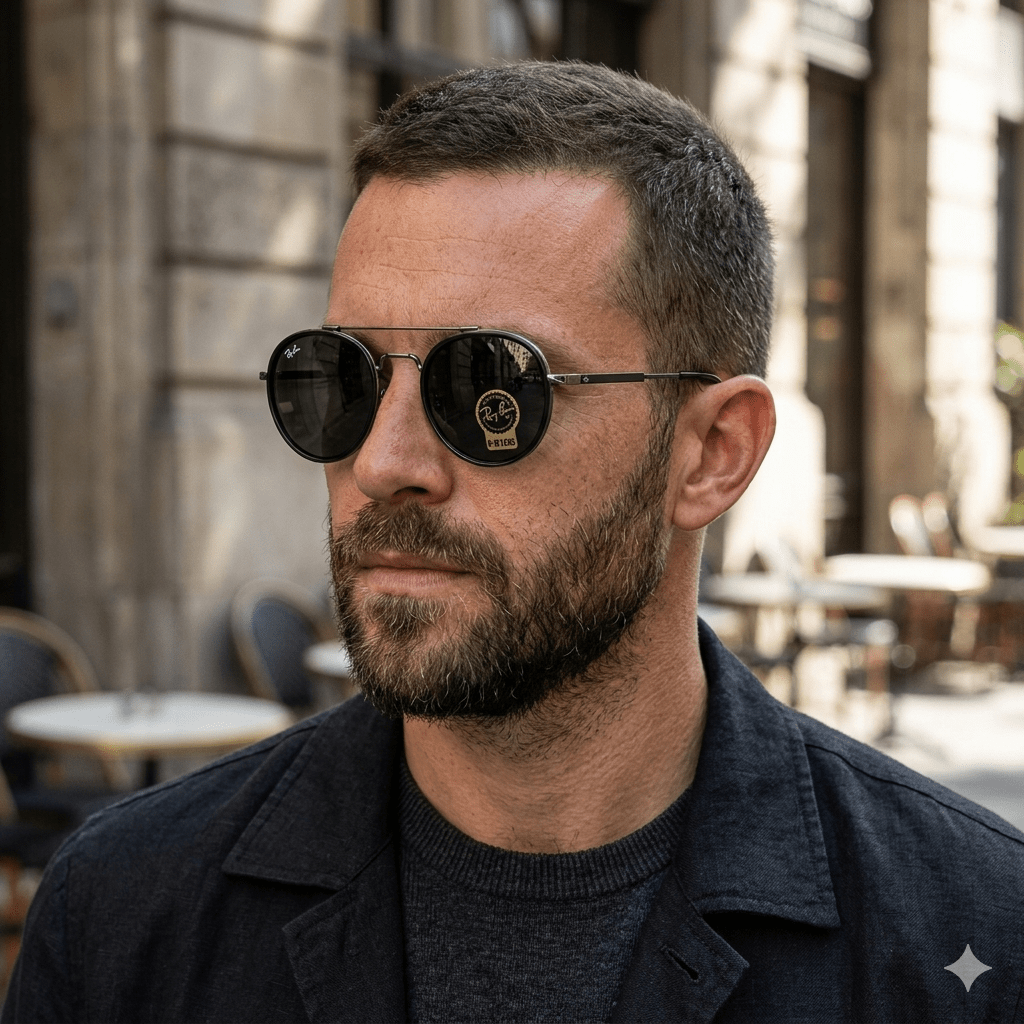 Brendirane okrugle sunčane naočale – – – slika 3