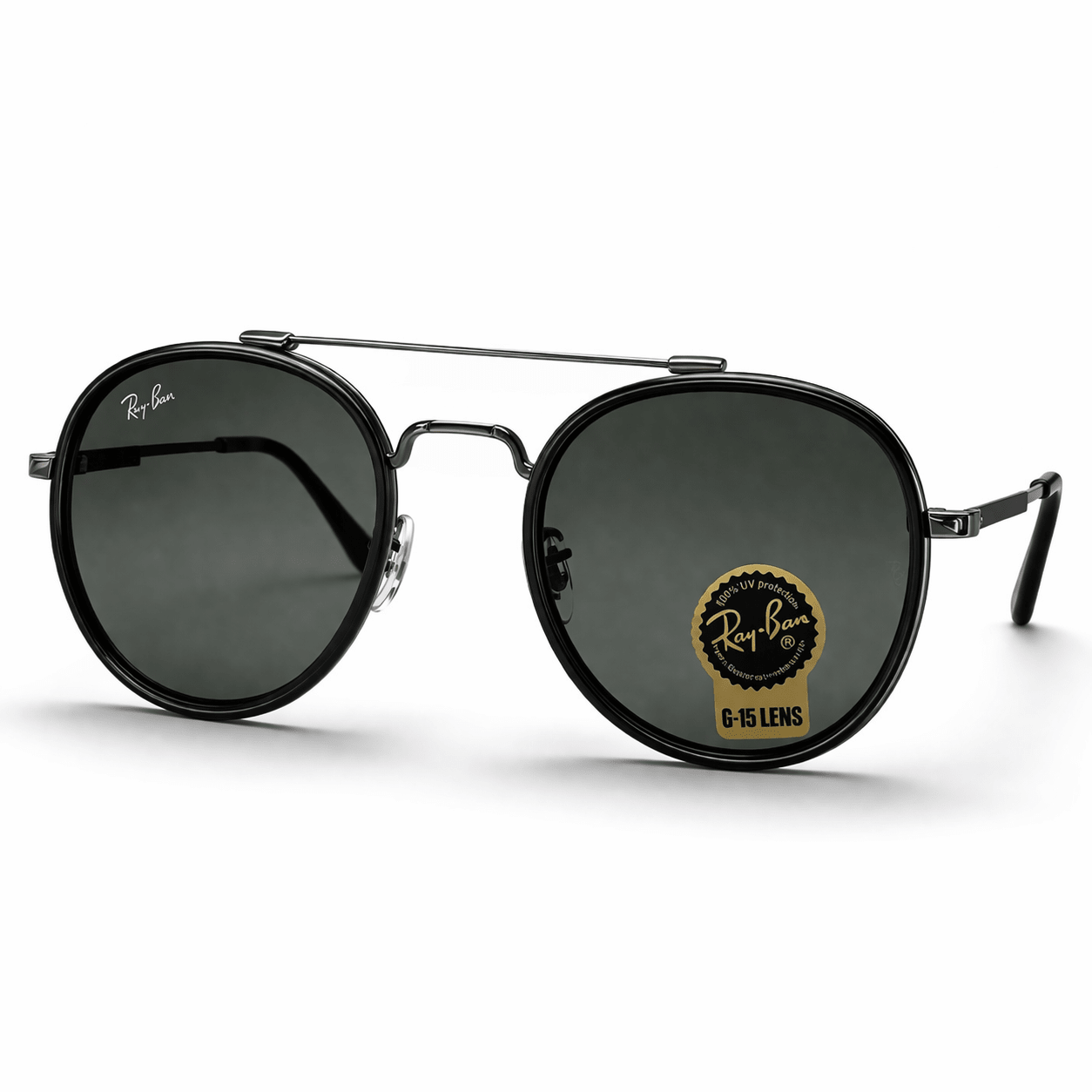 Brendirane okrugle sunčane naočale – – – slika 1