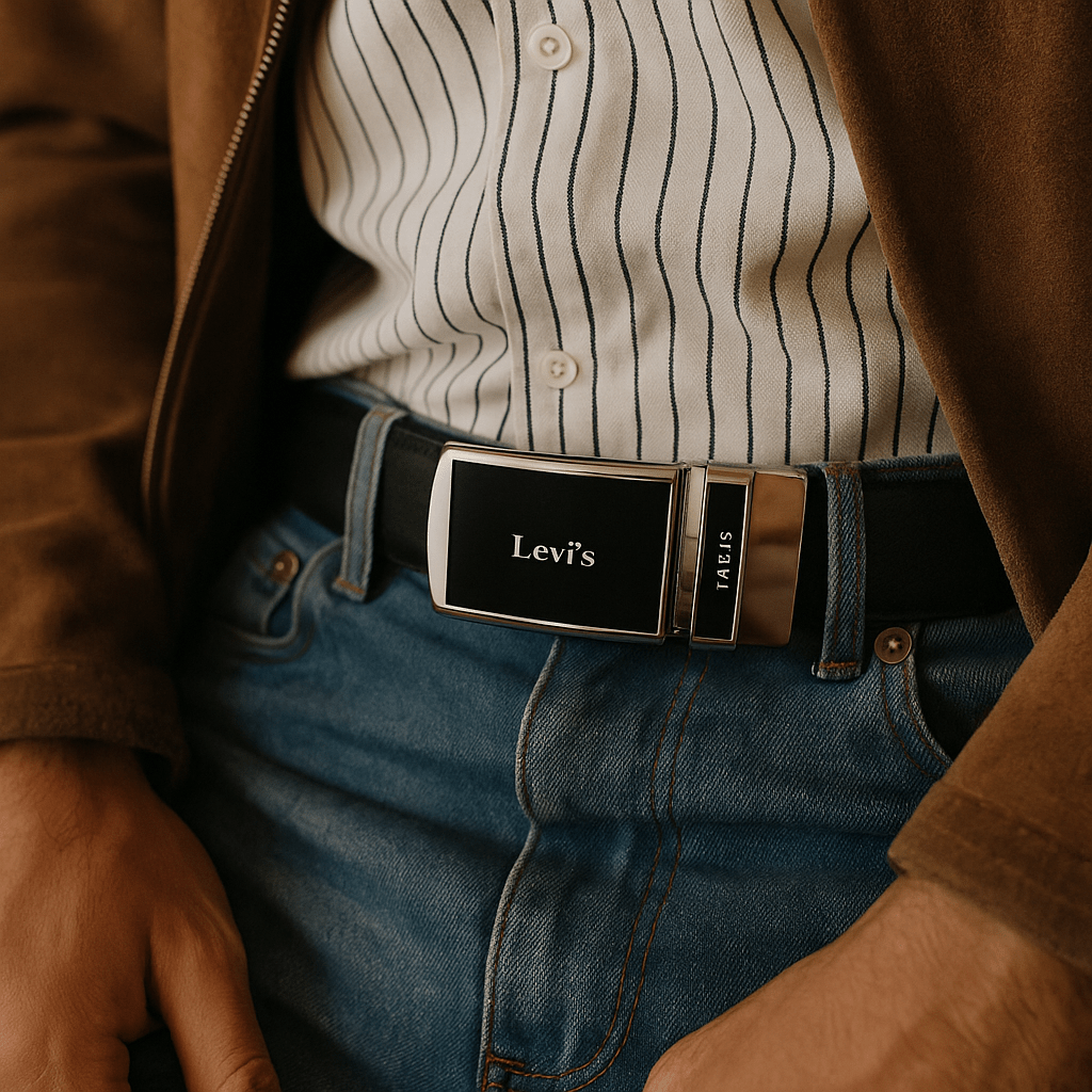 Brendirani Kajiš s Metalnom Kopčom – – – slika 3