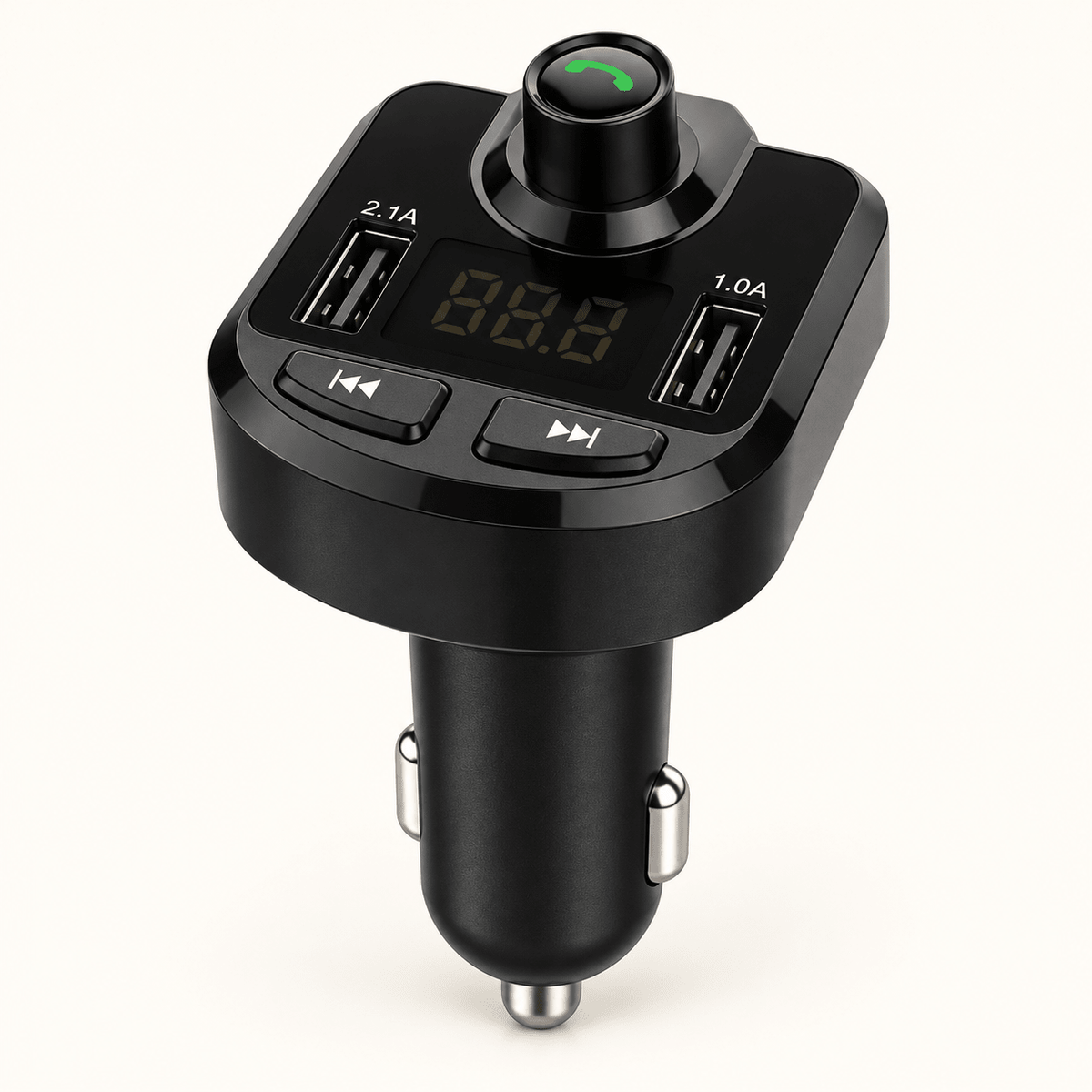 BT36 FM modulator za auto s dva USB-A priključka – Auto FM modulatori BT36 – – slika 1