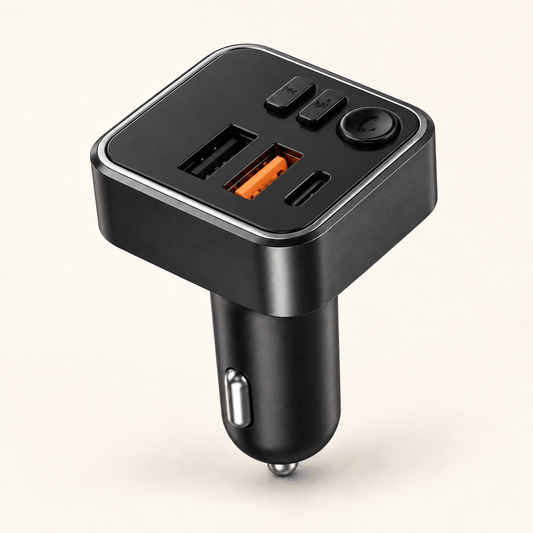 C40 auto FM modulator s USB-C i dva USB-A priključka – C40 auto FM modulatori – – slika 1
