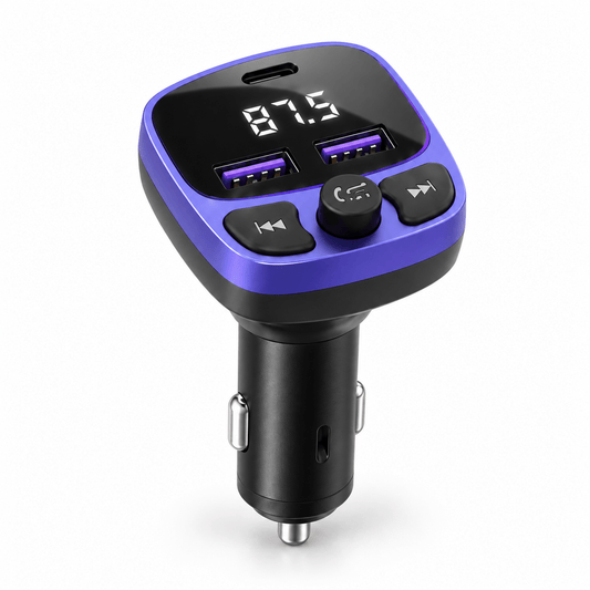 C47 auto FM modulator s USB-C i dva USB priključka – Auto FM modulatori – – slika 1