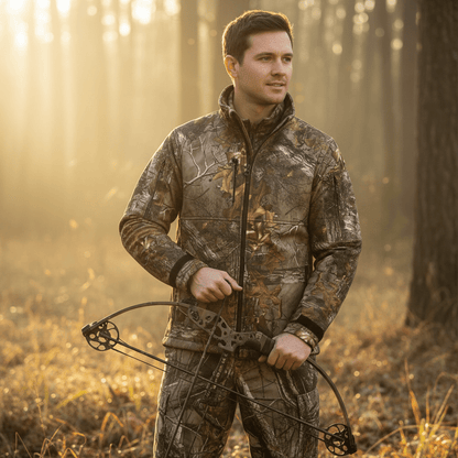 Camo softshell jakna (nepromočiva) – – L – slika 4