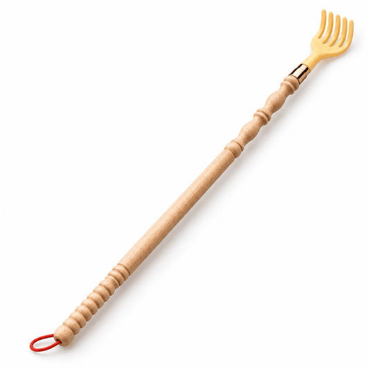 Češalica za leđa s drvenom drškom – 47 cm – Češalice za leđa – – slika 1