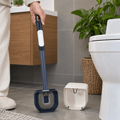 Četka za WC s ravnom glavom i držačem – Četke za WC – – slika 3
