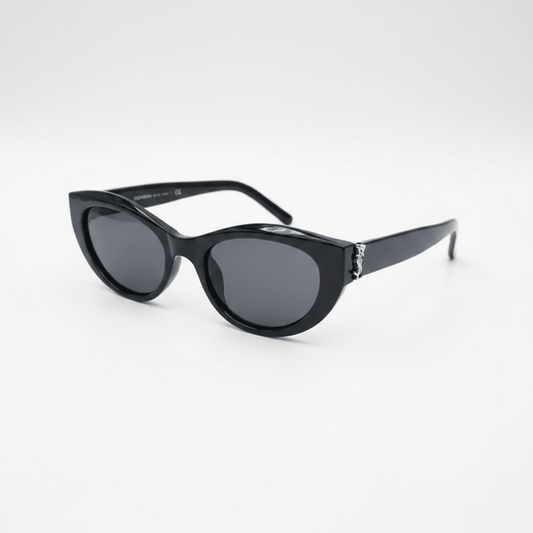 Crne Cat - Eye Sunčane Naočale – Sunčane Naočale – Crna Univerzalna – slika 1