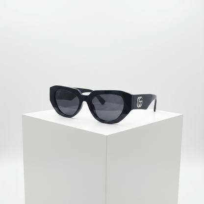 Crne Cat - Eye Sunčane Naočale – Sunčane naočale – Univerzalna – slika 1