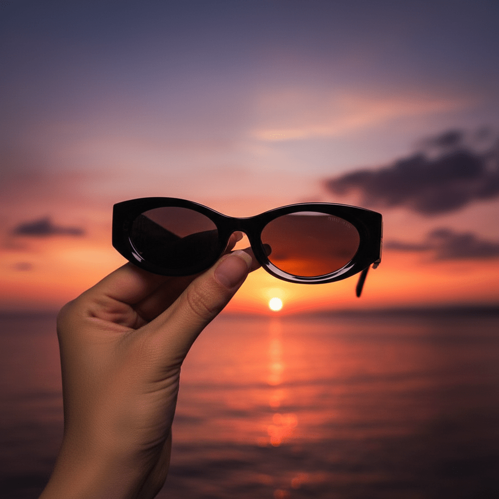 Crne Mačkaste Sunčane Naočale – Naočale – Crna Univerzalna – slika 5