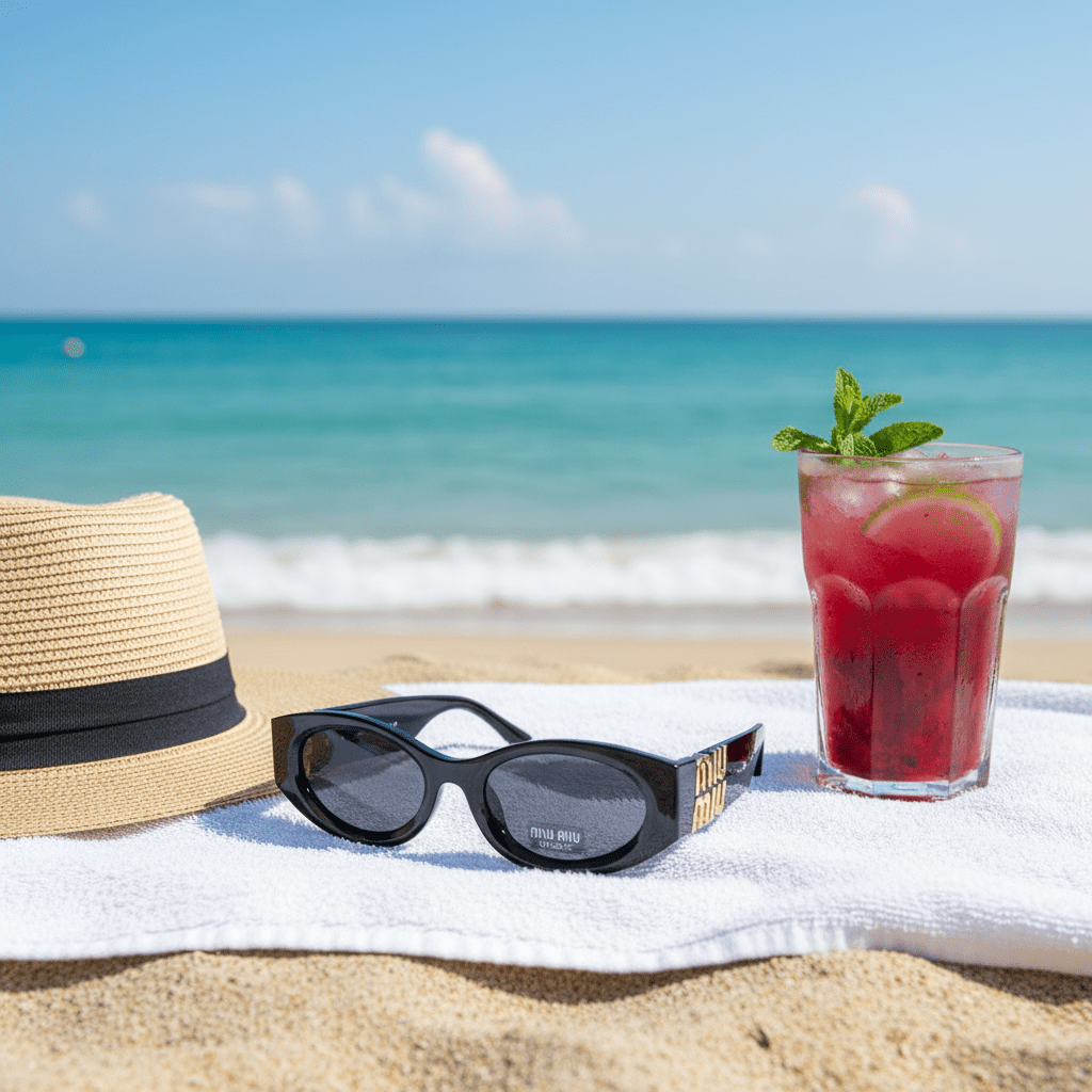 Crne Sunčane Naočale Mačkastog Stila – Sunčane Naočale – Crna – slika 5