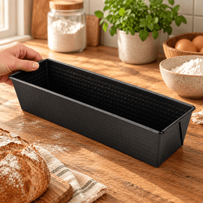 Crni kalup za kruh i tost – 26 ili 30 cm – Pravougaoni kalupi za kruh – 30 cm – slika 3
