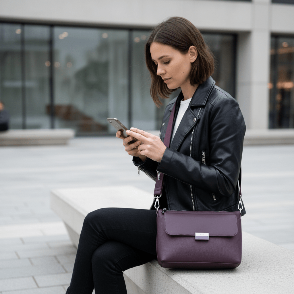 Crossbody Torba za Žene – – Bež – slika 9