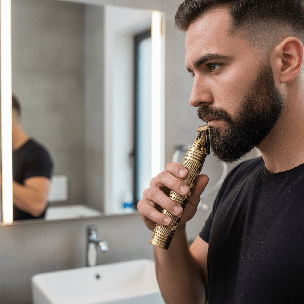 DALING Bežični Trimer za Kosu i Bradu – Osobna njega – Univerzalna – slika 2