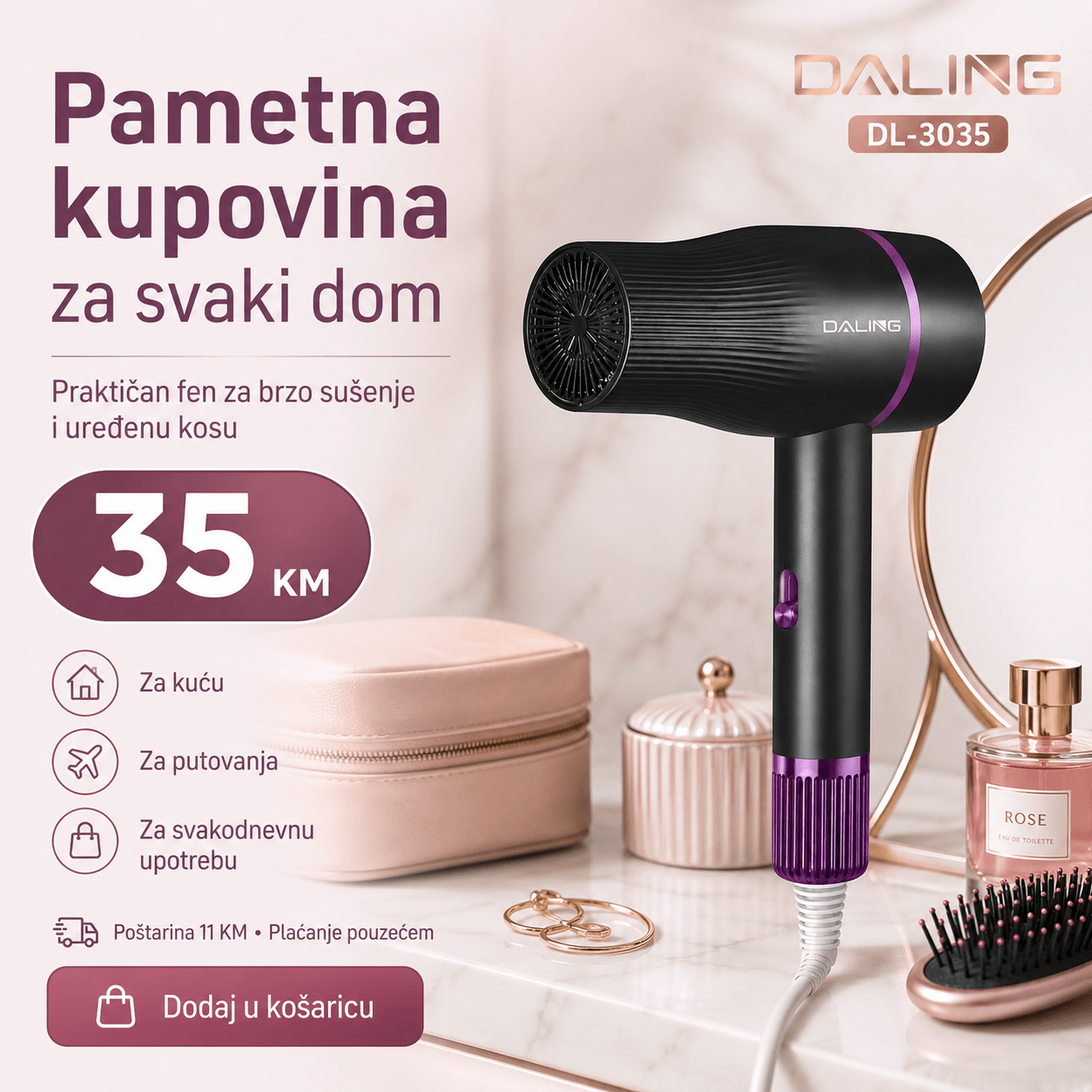 DALING Fen za Kosu – – – slika 3