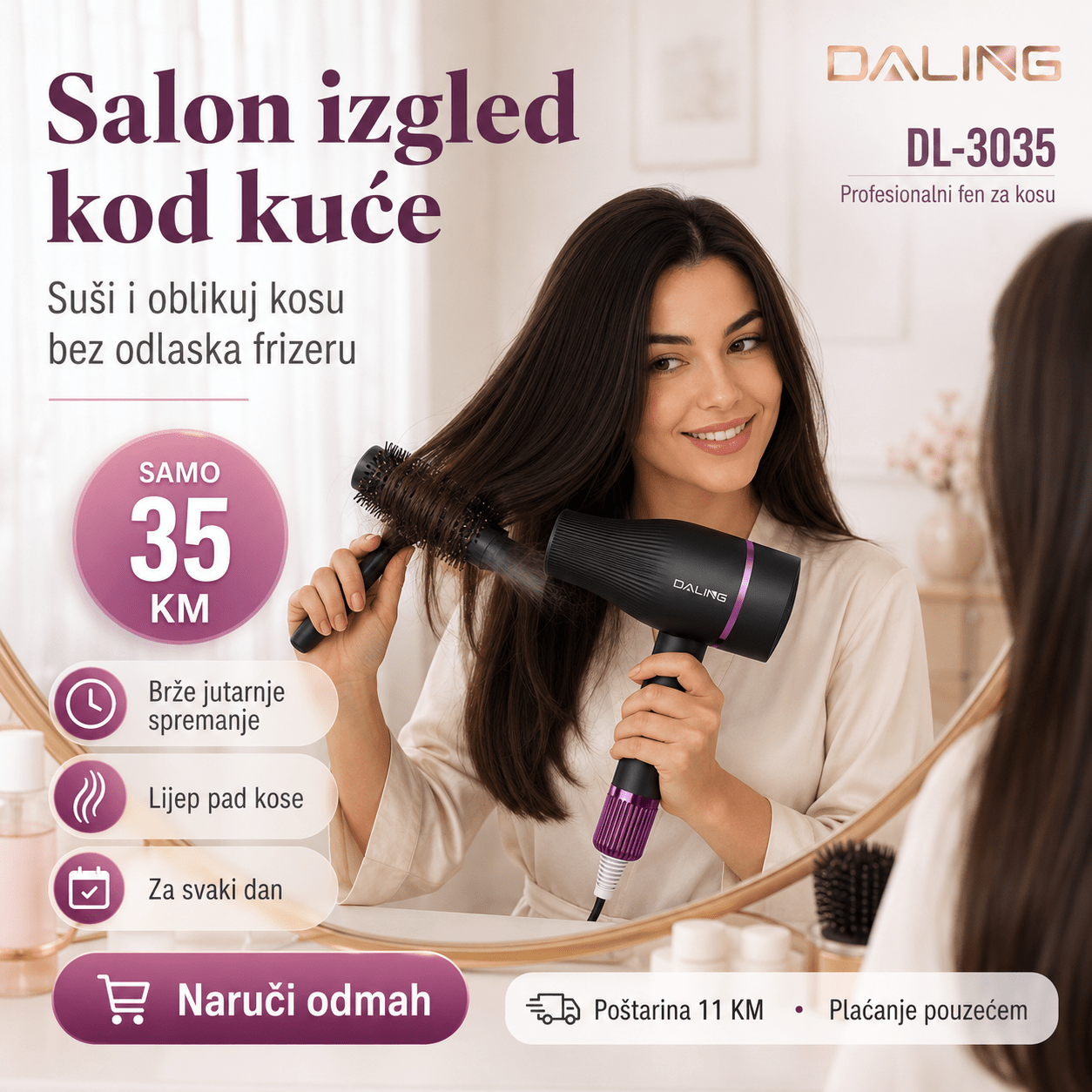 DALING Fen za Kosu – – – slika 6