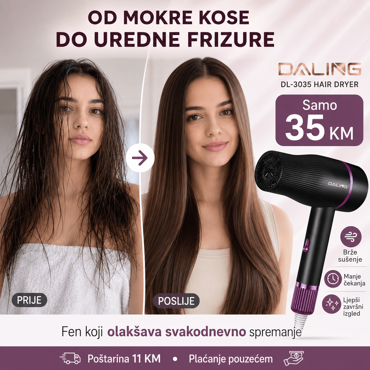 DALING Fen za Kosu – – – slika 2