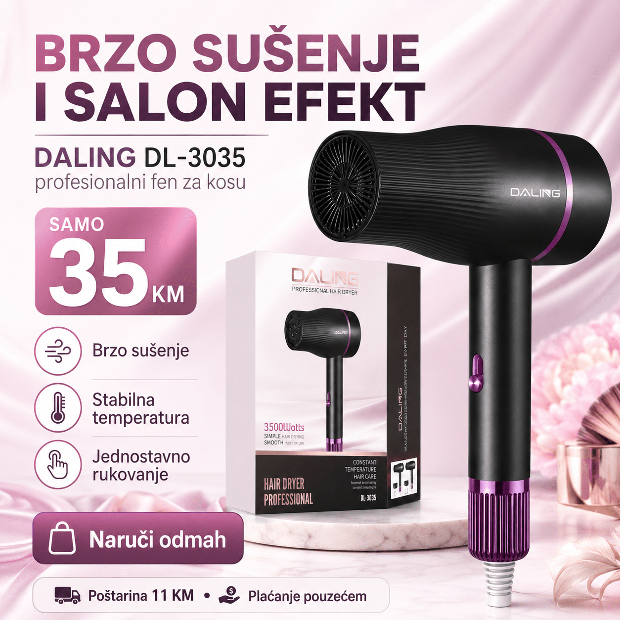 DALING Fen za Kosu – – – slika 4