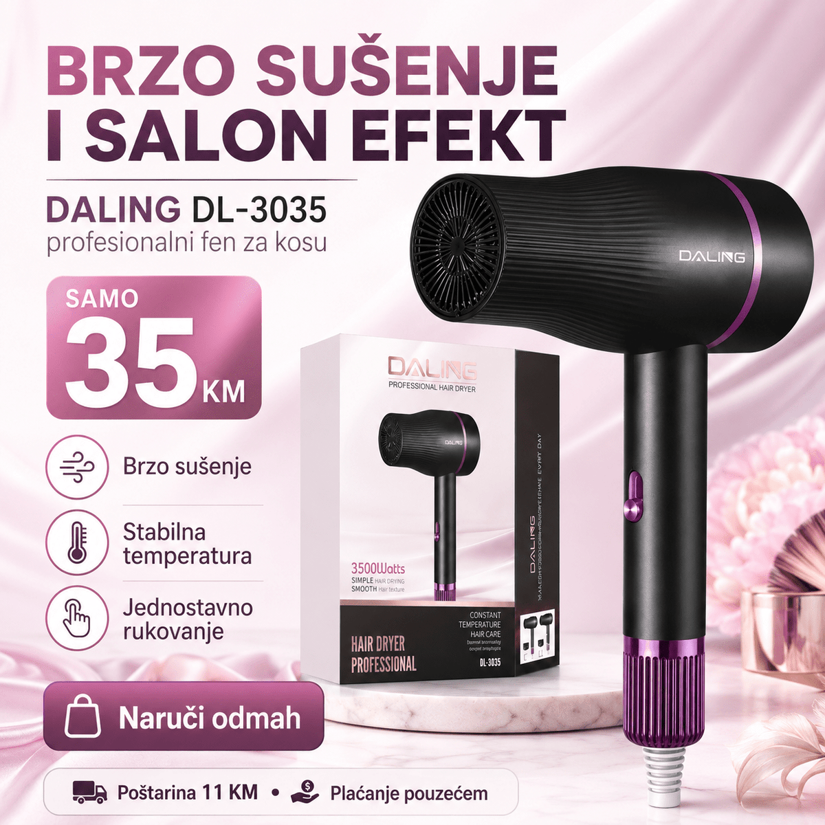 DALING Fen za Kosu – – – slika 4