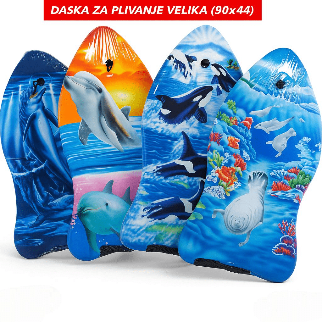Daska za plivanje velika (90x44cm) - SAMO KLIKNI