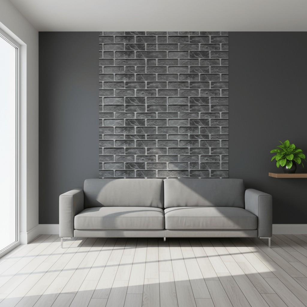 Dekorativna 3D Tapeta Imitacija Cigle 60x120 cm – Tapete i Zidne Obloge – 60x120 cm – slika 2
