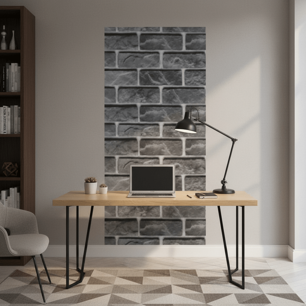 Dekorativna 3D Tapeta Imitacija Cigle 60x120 cm – Tapete i Zidne Obloge – 60x120 cm – slika 5