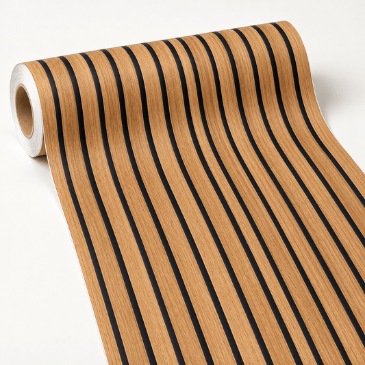 Dekorativna tapeta s uzorkom drvenih letvica – YTM-068 – Dekorativne tapete – 2 m × 45 cm – slika 1