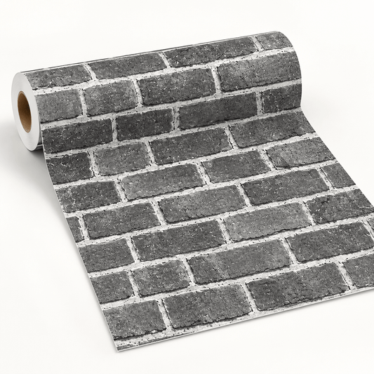Dekorativna tapeta s uzorkom sive cigle – YTM-024 – Dekorativne tapete – 2 m × 45 cm – slika 1