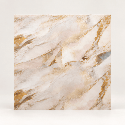 Dekorativna tapeta WMB040 – topla bež mramorna šara – 60 × 60 cm – Dekorativne tapete – – slika 1