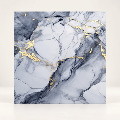 Dekorativna tapeta WMB109 – plavo-siva mramorna šara – 60 × 60 cm – Dekorativne tapete – – slika 1