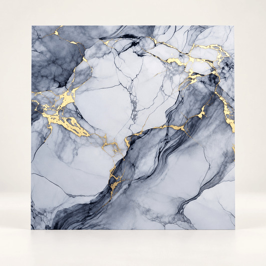 Dekorativna tapeta WMB109 – plavo-siva mramorna šara – 60 × 60 cm – Dekorativne tapete – – slika 1