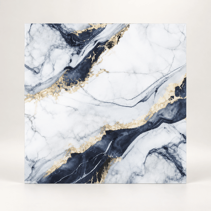 Dekorativna tapeta WMB118 – bijelo-plava mramorna šara – 60 × 60 cm – Dekorativne tapete – – slika 1