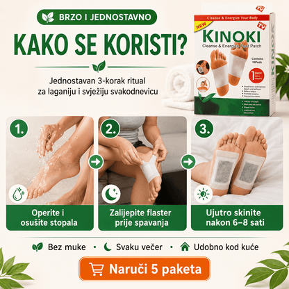Detox Flasteri za Stopala 50 flastera – Kozmetika i Lična Njega – – slika 5