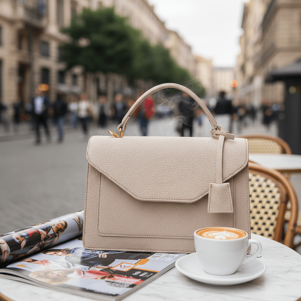 Diana&Co Firenze Elegantna Svijetlo Bež Ženska Torba – Ženske torbe – Svijetlo bež Univerzalna – slika 4
